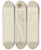 Triptych art skateboard deck of David Moine Minime De St Franois De Paule by David