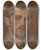 Triptych art skateboard deck of Milan Thomka Mitrovsk Portrait Of P Trunkt by Milan Thomka Mitrovsky (1875-1943)
