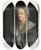 Triptych art skateboard deck of Pierrepaul Prudhon Portrait Of Madame Simon by Pierre-Paul Prud'hon (1758-1823)