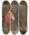 Triptych art skateboard deck of Peter Michal Boh Mr Varzly In Prison by Peter Michal Bohun (1822-1879)