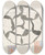 Triptych art skateboard deck of Carel Adolph Lion Cachet Ontwerp Voor Een Bord Met Vlaggen by Carel Adolph Lion Cachet (1864-1945)