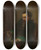 Triptych art skateboard deck of Eastman Johnson Selfportrait_2 by Eastman Johnson (1824-1906)