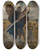 Triptych art skateboard deck of Jacek Malczewski Following The Angel Triptych Central Part by Jacek Malczewski (1854-1929)