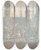 Triptych art skateboard deck of Leonard Leslie Brooke Oranges And Lemons by Leonard Leslie Brooke (1862-1940)