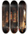 Triptych art skateboard deck of Prosper Lafaye La Chapelle De La Vierge Lglise Saintgervaissaintprotais by Prosper Lafaye (1806-1883)