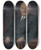 Triptych art skateboard deck of Jozef Hanula Ferko Skyck by Jozef Hanula (1863-1944)