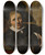 Triptych art skateboard deck of Follower Of Frans Hals Portrait Of A Man Seated And Wearing A Hat by Follower Of Frans Hals (1582-1666)
