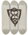 Triptych art skateboard deck of Ardella Watkins Trivet_2 by Ardella Watkins