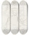 Triptych art skateboard deck of Johann Wolfgang Von Goethe Zur Farbenlehre Pl09 by Johann Wolfgang Von Goethe (1749-1832)