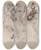 Triptych art skateboard deck of James Ensor Two Dancers by James Ensor (1860-1949)