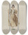 Triptych art skateboard deck of Lillian Causey Doll_2 by Lillian Causey (20-)