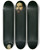 Triptych art skateboard deck of Italian School Portrait Of A Gentleman by Italian School (1800-1899)