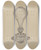Triptych art skateboard deck of John Tarantino Lamp_2 by John Tarantino (1935)