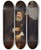 Triptych art skateboard deck of Otto Wustlich Portrait Of An Old Man by Otto Wustlich (1819-1886)