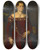 Triptych art skateboard deck of Jacopo Zucchi Portrait Of A Lady by Jacopo Zucchi (1540-1596)