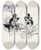 Triptych art skateboard deck of F Ockerse Drinkende Nieuwguineers by F Ockerse (20-)