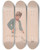 Triptych art skateboard deck of John Baverstock Knight Portrait Of A Youth In A Fur Hat by John Baverstock Knight (1785-1859)