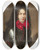 Triptych art skateboard deck of Philippe Vignon Portrait Said To Be Of The Son Of Louis Xiv_2 by Philippe Vignon