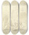 Triptych art skateboard deck of Gustav Heinrich Naecke Am Ostermorgen Die Heiligen Frauen Maria Und Johannes Am Offenen Grabe Christi by Gustav Heinrich Naecke (1786-1835)