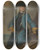 Triptych art skateboard deck of Cornelis Troost Gerrit Sichterman 16881730 Quartermastergeneral Of The Cavalry Colonel Of The Oranjegroningen Infantry Regiment Commandant Of Grave_2 by Cornelis Troost (1696-1750)