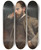 Triptych art skateboard deck of Frederick Samuel Beaumont Portrait Of A Gentleman by Frederick Samuel Beaumont (1861-1954)