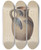 Triptych art skateboard deck of J Howard Iams Batter Pitcher_1 by J Howard Iams (20-)