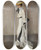 Triptych art skateboard deck of Alfred Henry Maurer The Woman In White by Alfred Henry Maurer (1868-1932)