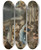 Triptych art skateboard deck of Sbastien Bourdon The Presentation In The Temple by Sebastien Bourdon (1616-1671)