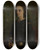 Triptych art skateboard deck of Gustave Courbet Madame Frederic Breyer Fanny Hlne Van Bruyssel 18301894 by Gustave Courbet (1819-1877)