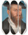 Triptych art skateboard deck of Lucas Cranach The Younger Portrait Of A Man_1 by Lucas Cranach the Younger (1515-1586)