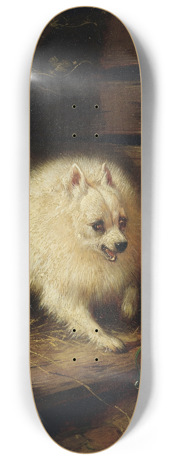 Henritte Ronner-Knip - An Unwelcome Intruder 8.25 inch art skate deck