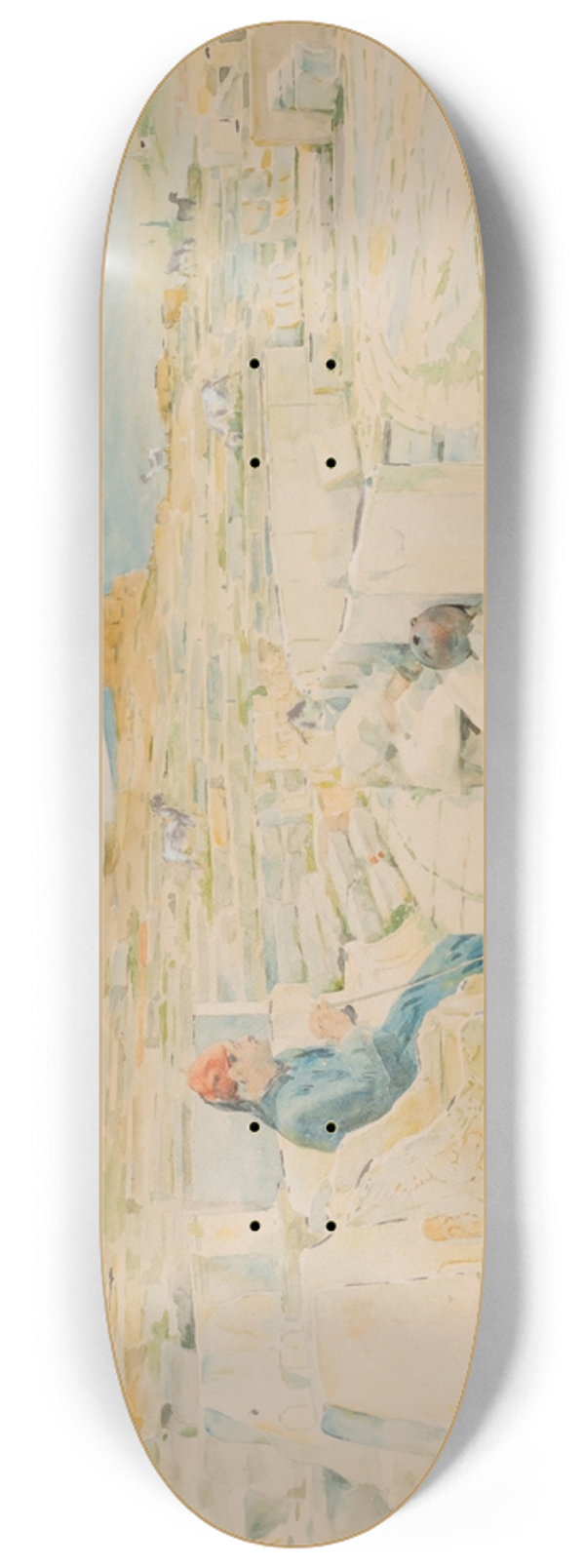 Henry Bacon - Theatre of Dionysus 8.25 inch art skate deck