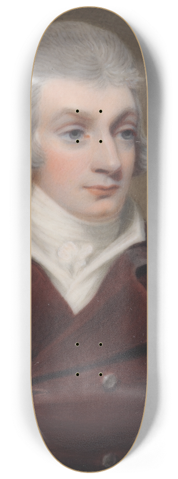 Henry Bone - Sir Charles Blunt, 4th Baronet 8.25 inch art skate deck