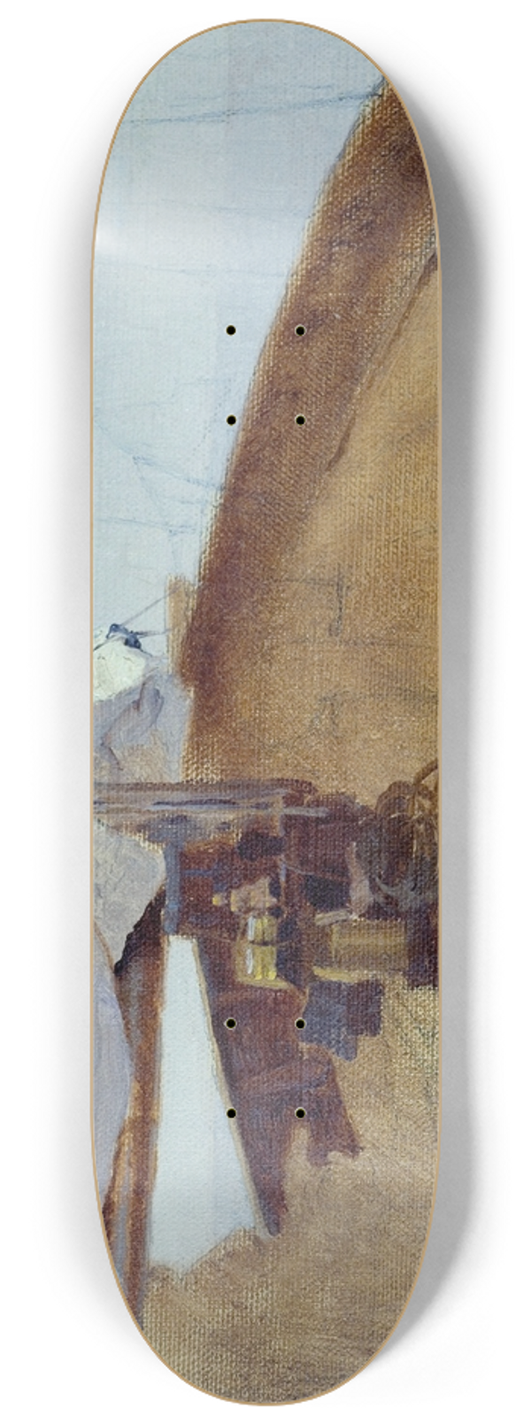 HenryBrokman - Pont avant de lAlda 8.25 inch art skate deck