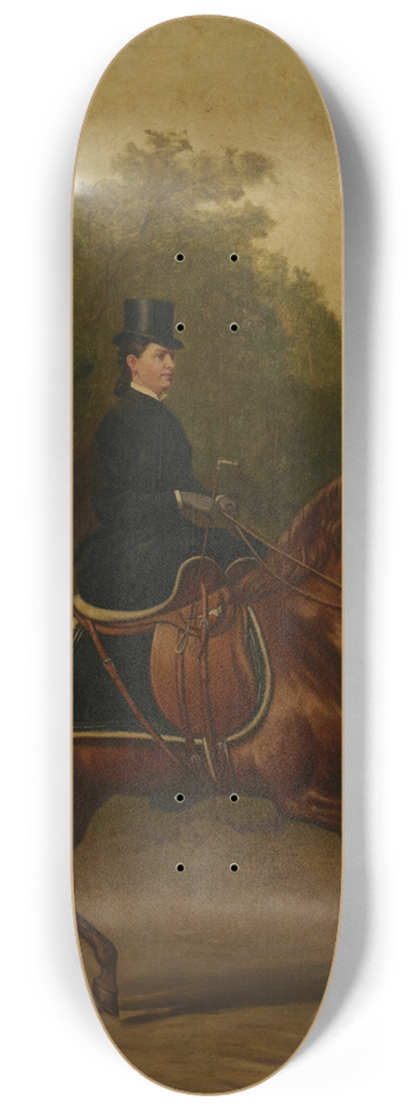 Henry Collins Bispham - Ann Young 8.25 inch art skate deck