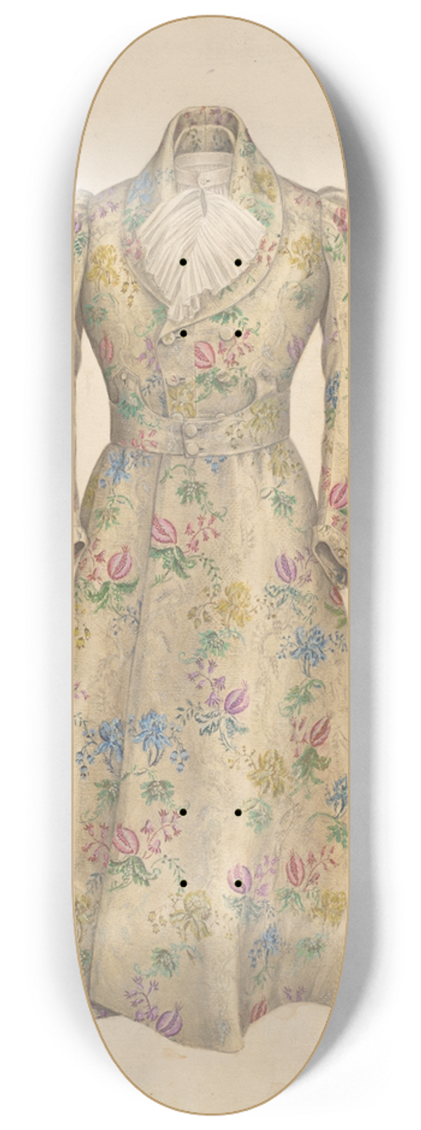Henry De Wolfe - Mans Coat 8.25 inch art skate deck