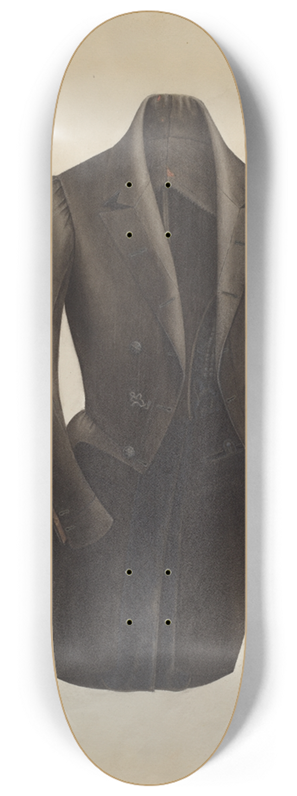 Henry De Wolfe - Tail Coat 8.25 inch art skate deck