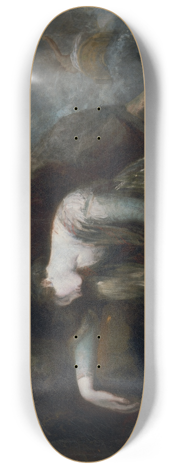 Henry Fuseli - Dana and Perseus onSeriphos 8.25 inch art skate deck
