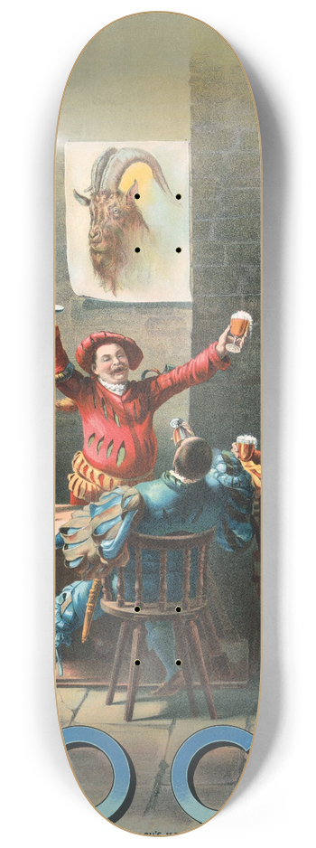 Henry Jerome Schile - Bock, Auerbachs keller 8.25 inch art skate deck