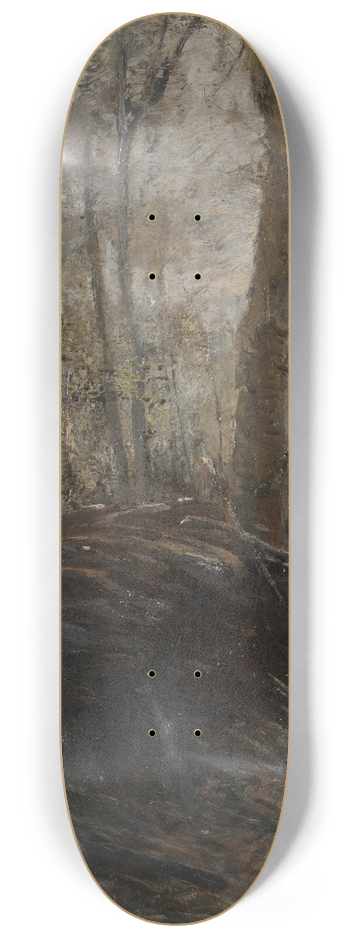 Henry Keller - Woods Scene 8.25 inch art skate deck