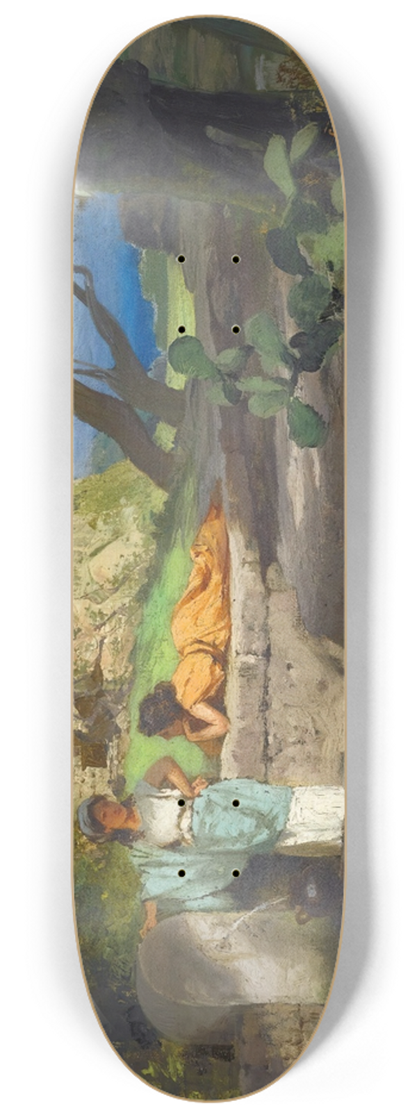 Henryk Siemiradzki - BY THE SPRING 8.25 inch art skate deck