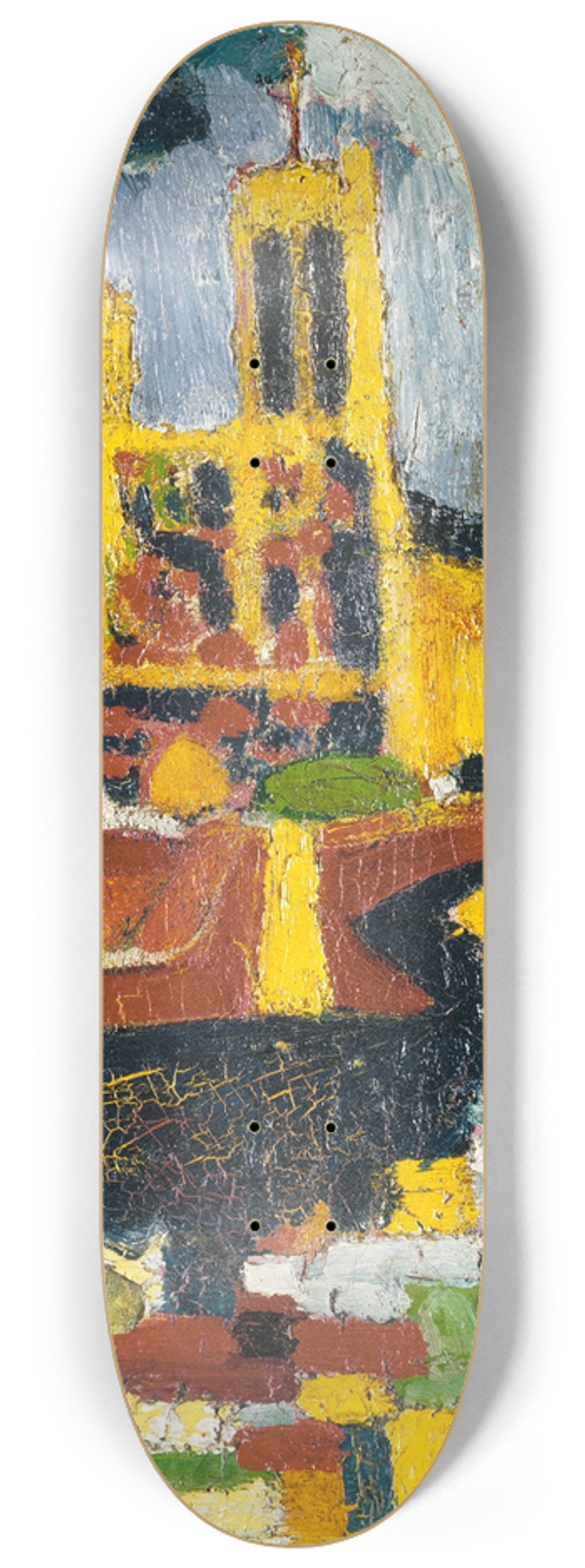 Henry Lyman Saen - Notre Dame 8.25 inch art skate deck