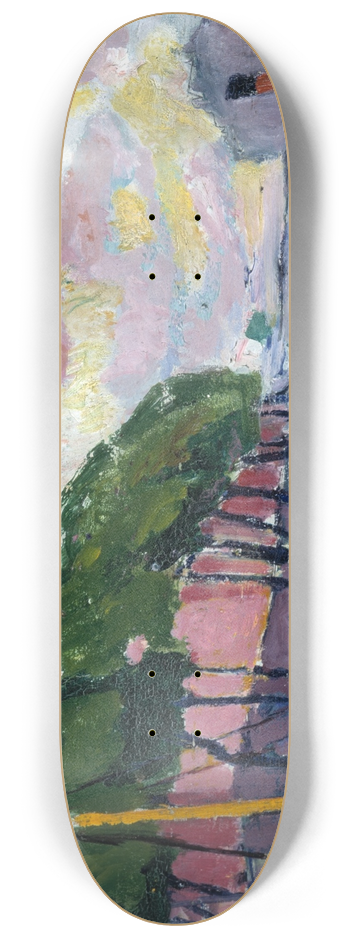 Henry Lyman Saen - On The Banks Of The Seine 8.25 inch art skate deck