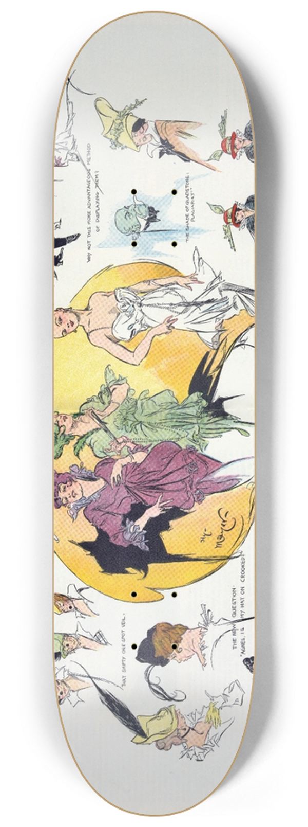 Henry Mayer - Foolish fashion 8.25 inch art skate deck