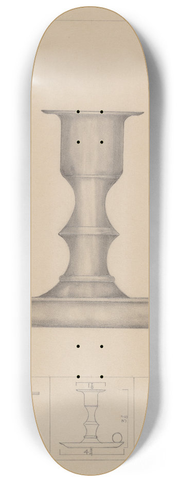 Henry Meyers - Candlestick 8.25 inch art skate deck
