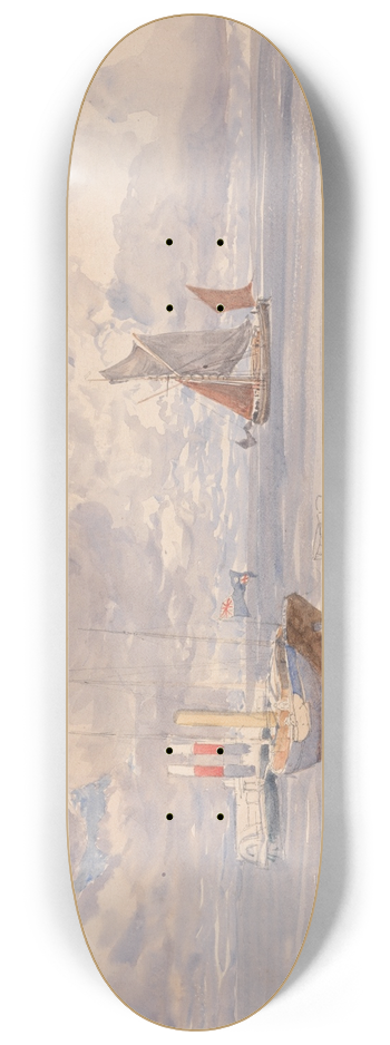 Henry Moore - Porpoises 8.25 inch art skate deck