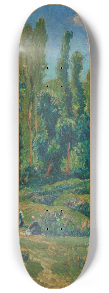 Henry Moret - Les laveuses 8.25 inch art skate deck