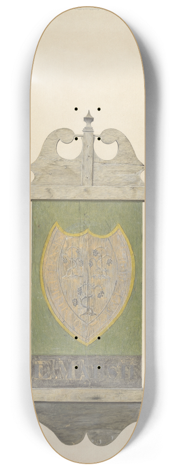 Alfred Parys - Tavern Sign 8.25 inch art skate deck