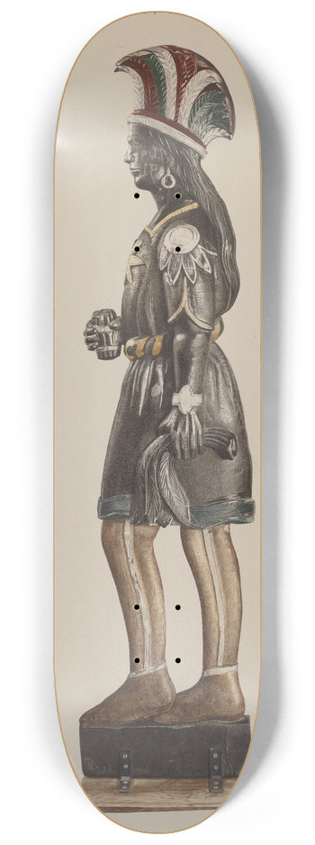 Henry Murphy - Cigar Store Indian 8.25 inch art skate deck