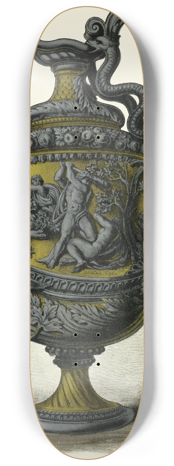 Henry Noel Humphreys - A Vase by Le Pautre 8.25 inch art skate deck